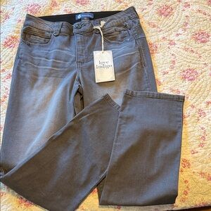 Democracy Love Indigo Charcoal Denim Pants